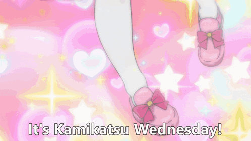 Girl With It's Kamikatsu Wednesday GIF