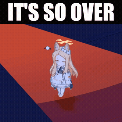 Girl With It's So Over Behind Her GIF