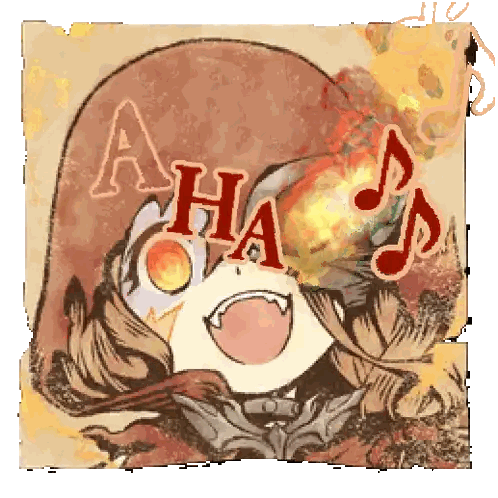 Girl With Letters A And H On Head Sticker
