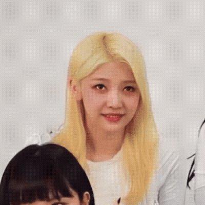Girl With Long Black Hair Making Funny Face GIF
