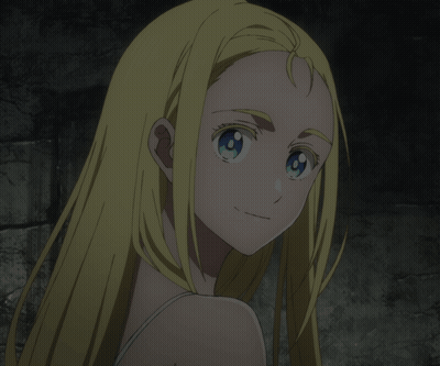 Girl With Long Blonde Hair And Blue Eyes GIF
