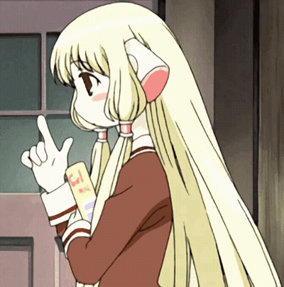 Girl With Long Blonde Hair Holding Gel Bottle GIF