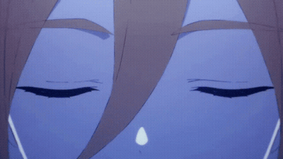 Girl With Long Blonde Hair Looking Out Window GIF