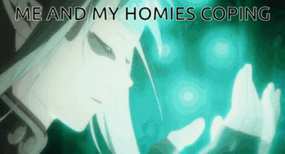 Girl With Me And My Homies Coping GIF