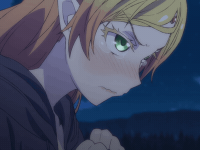 Girl With Mouth Open Close Up GIF