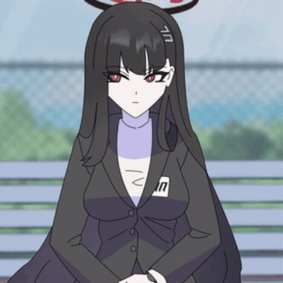 Girl With Name Tag Saying N GIF