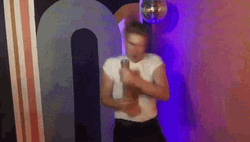 Girl With Party Popper Celebration Dance GIF