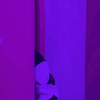 Girl With Peek-A-Boo GIF