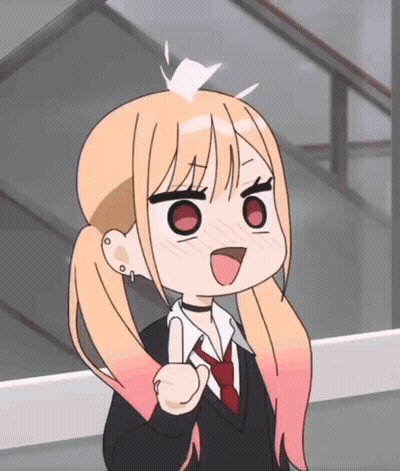 Girl With Pigtails And Red Hair Thumbs Up GIF