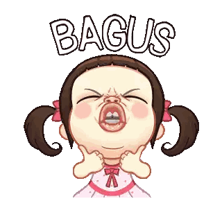 Girl With Pigtails Giving Thumbs Up Sticker
