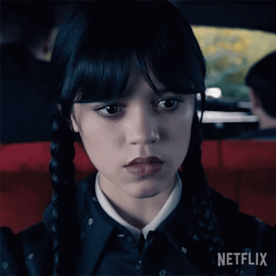 Girl With Pigtails Netflix Logo GIF