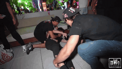 Girl With Pink Bow Saying Good Night GIF