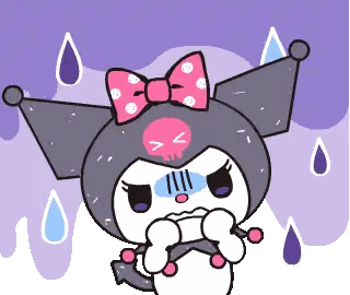 Girl With Pink Bow Sticker