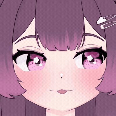 Girl With Pink Eyes GIF