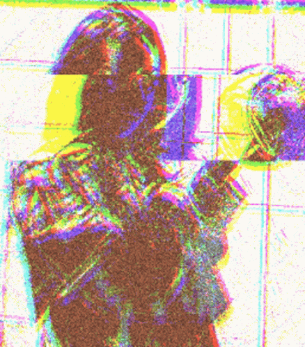 Girl With Pink Hair And Green Eyes Says I Know What To Do GIF