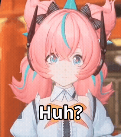 Girl With Pink Hair And Headphones GIF