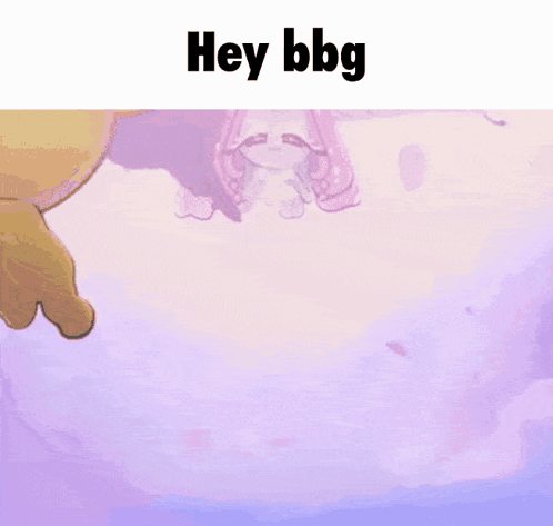 Girl With Pink Hair And Wings Says Hey BBG GIF