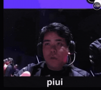 Girl With Pink Hair Drinking From Cup Saying Phantom GIF