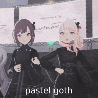 Girl With Pink Hair GIF