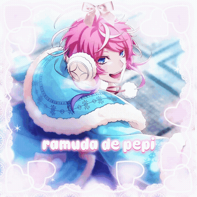 Girl With Pink Hair Ramada De Pepi GIF