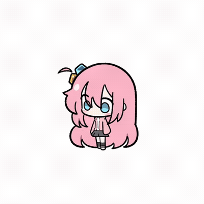 Girl With Pink Hair Saying Don't Cry I Am Just GIF