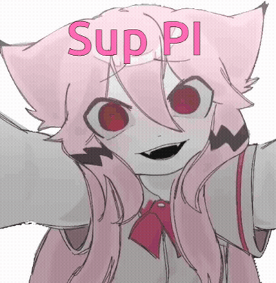 Girl With Pink Hair Saying Sup Pi