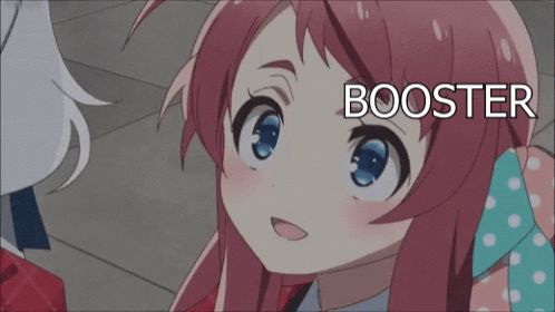 Girl With Pink Hair Spraying Can Saying Fuck Booster GIF