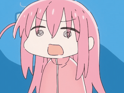 Girl With Pink Hair Surprised GIF