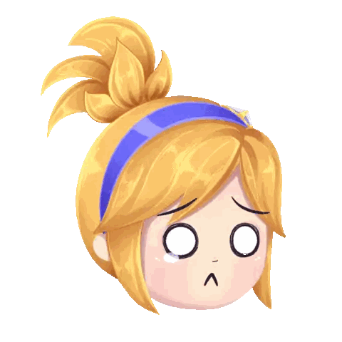 Girl With Ponytail Saying Damn Sticker