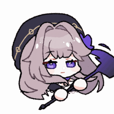Girl With Purple Eyes GIF