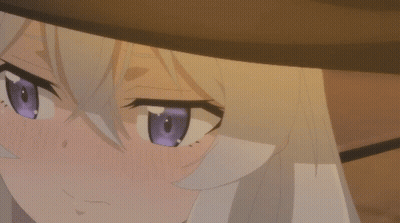 Girl With Purple Eyes GIF