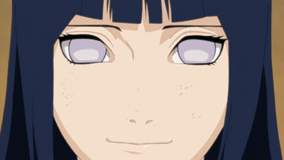 Girl With Purple Eyes And Purple Shirt GIF