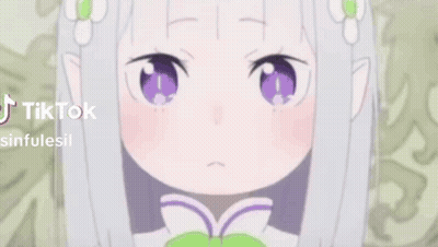 Girl With Purple Eyes Saying I'm So Bored GIF