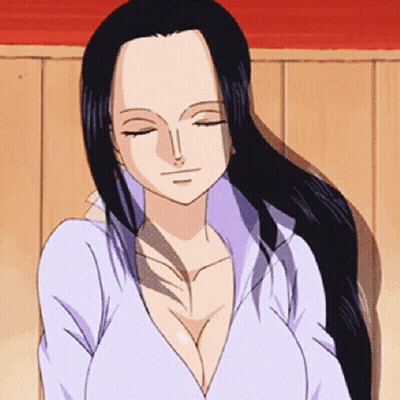 Girl With Purple Glove GIF
