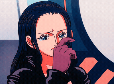 Girl With Purple Glove GIF