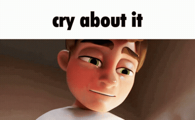 Girl With Purple Hair And Boy With Black Hair Saying Keifka Be GIF