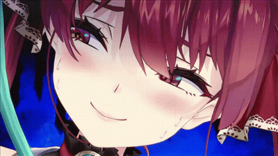 Girl With Purple Hair GIF