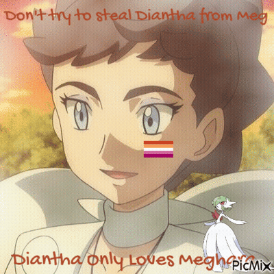Girl With Rainbow Flag On Face GIF