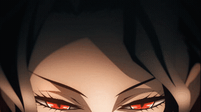Girl With Red Eyes Close Up GIF