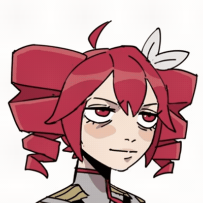Girl With Red Hair And Bow GIF