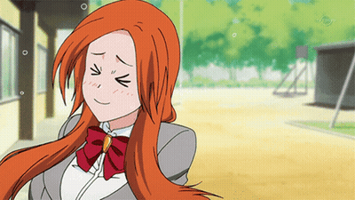 Girl With Red Hair And Bow Tie Smiling GIF