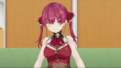 Girl With Red Hair And White Gloves Peace Sign GIF