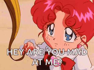 Girl With Red Hair Hey Are You Mad At Me GIF