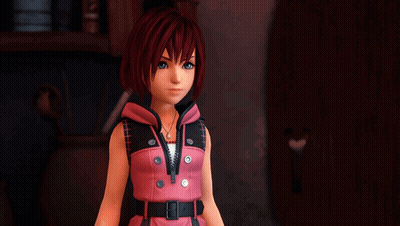 Girl With Red Hair In Pink Hoodie GIF