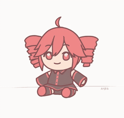 Girl With Red Hair Saying Ayra GIF