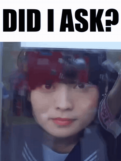 Girl With Red Hair Saying Did I Ask GIF