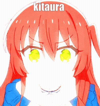 Girl With Red Hair Saying Kitaura GIF