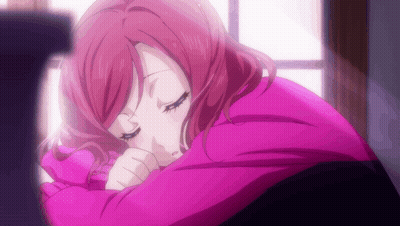Girl With Red Hair Sleeping GIF