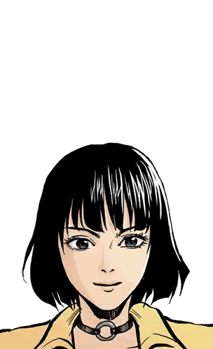 Girl With Red Heart On Head Sticker