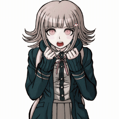 Girl With Short Hair And Backpack GIF